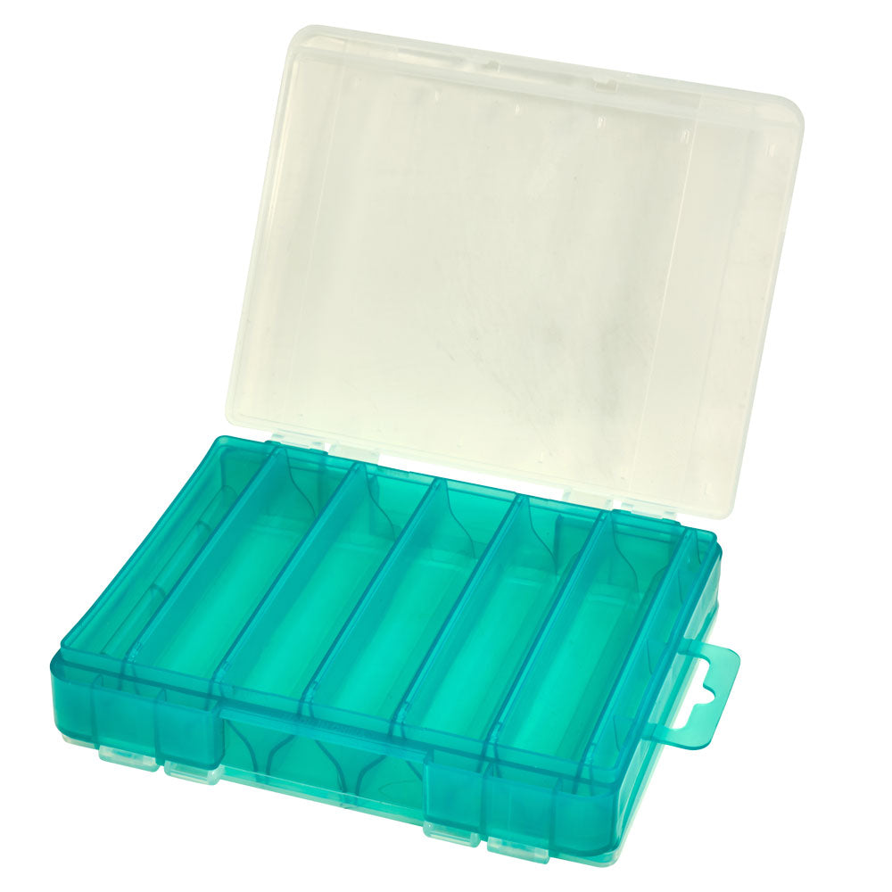HTO Double Sided Lure Box - 10 Compartment (mini) - 137x113x31mm