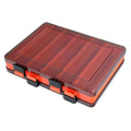 HTO Double Sided Lure Box - 10 Compartment - 206x170x43mm