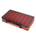 HTO Double Sided Lure Box - 14 Compartment - 275x187x43mm