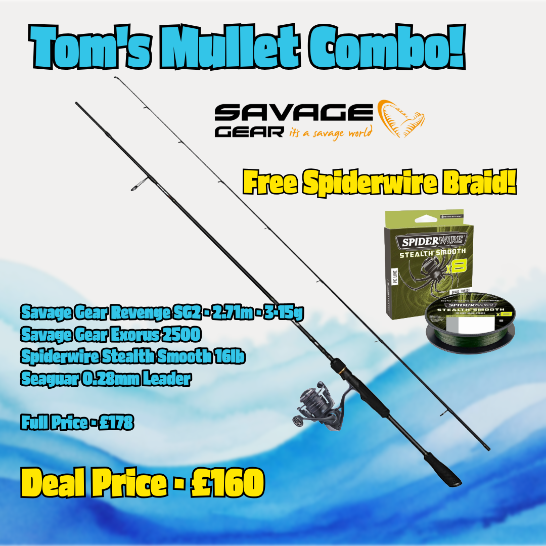 Fishy Tom x Savage Gear - Mullet Spinning Combo