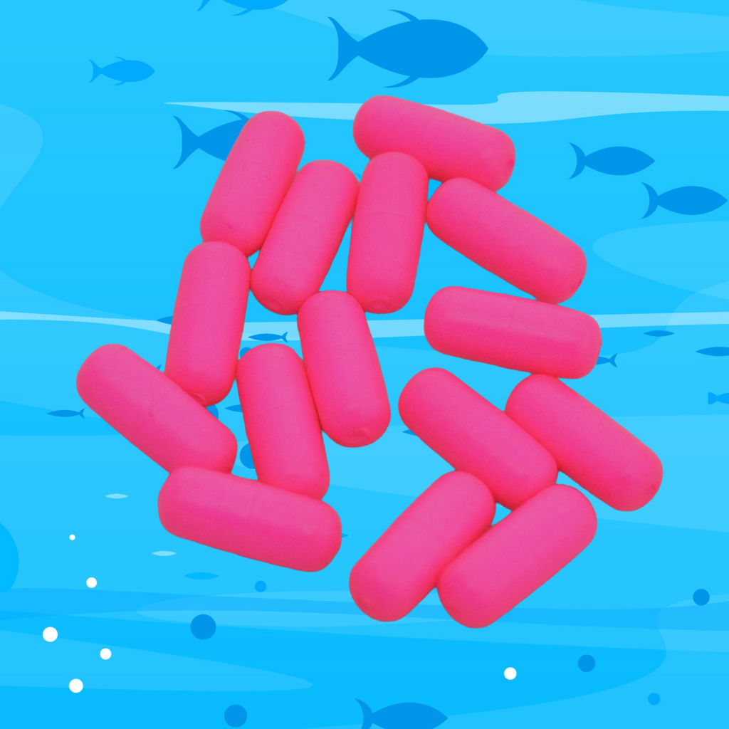 Fishy Tom Slidey Poppers - Pill - Pink