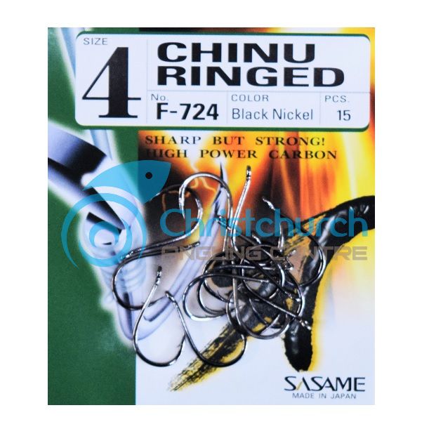 Sasame F-724 Chinu Ringed Hooks