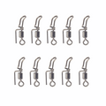 Stainless Steel Cascade Swivels - 10 Pack