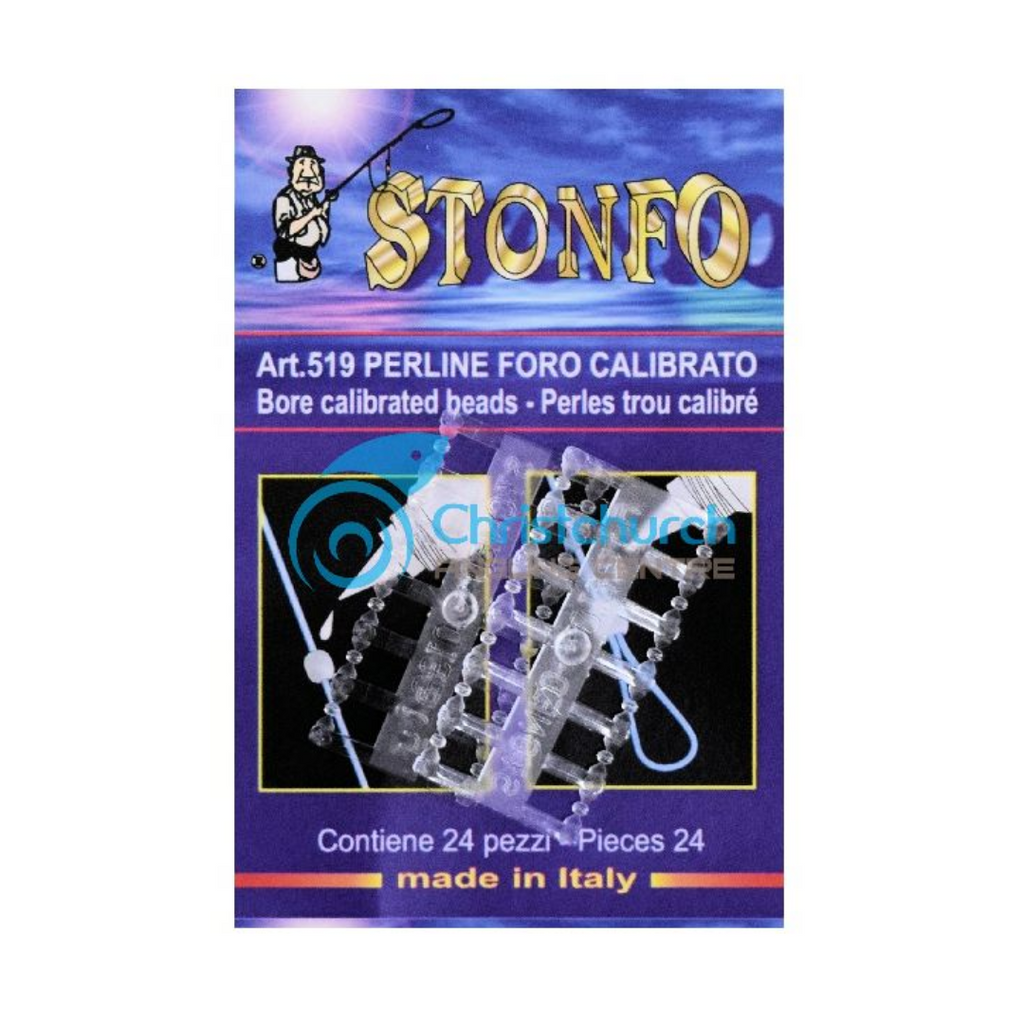Stonfo 519 Calibrated Bore Beads - 24pcs
