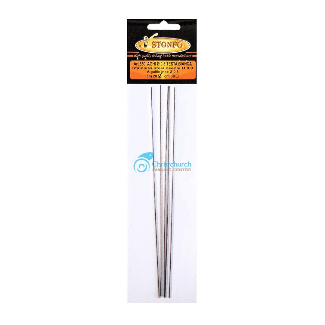 Stonfo 550 White Point Baiting Needles - 5pcs