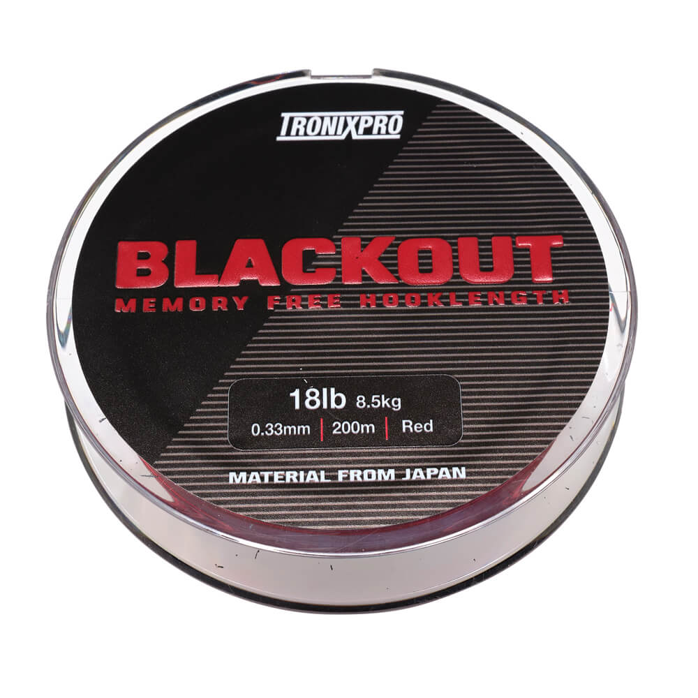 Tronixpro Blackout Line - Red - 200m