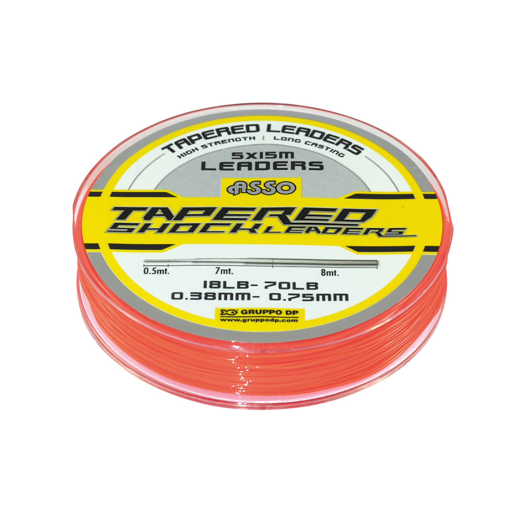 Asso Tapered Leaders Orange