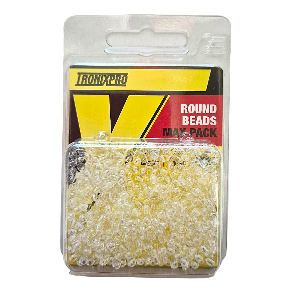 Tronixpro Round Beads 3mm Clear Bulk Pack (0.60 - 0.70mm Glue Beads)