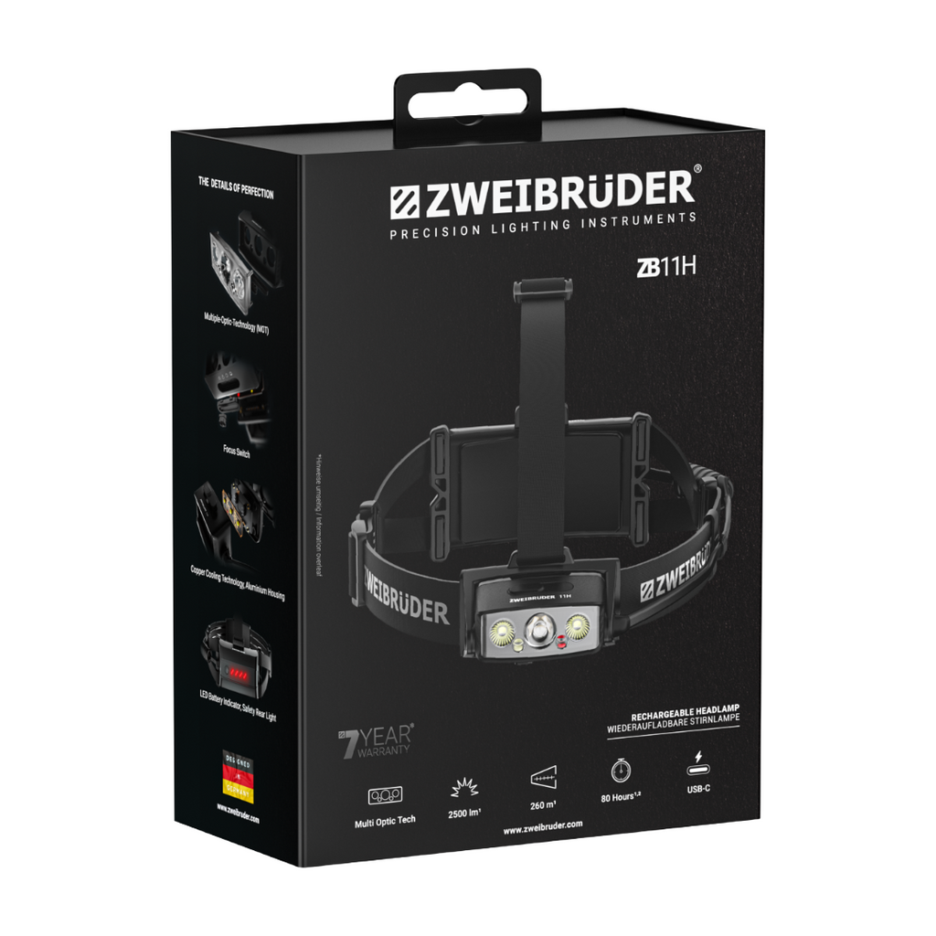 Zweibruder ZB11H 2500lm Headlight