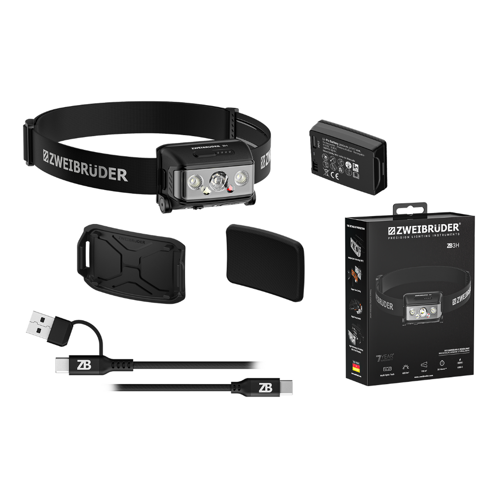 Zweibruder ZB3H 600lm Headlight