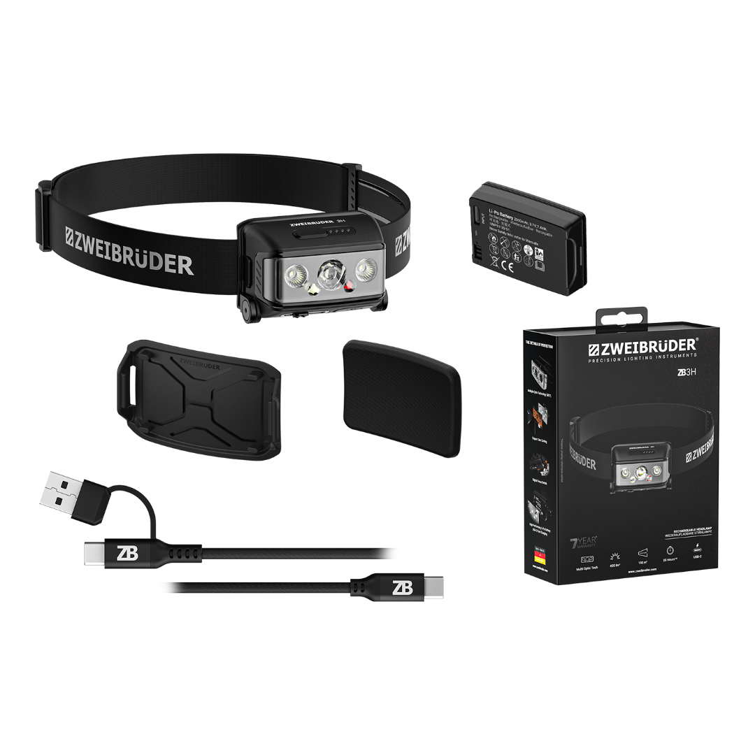 Zweibruder ZB3H 600lm Headlight