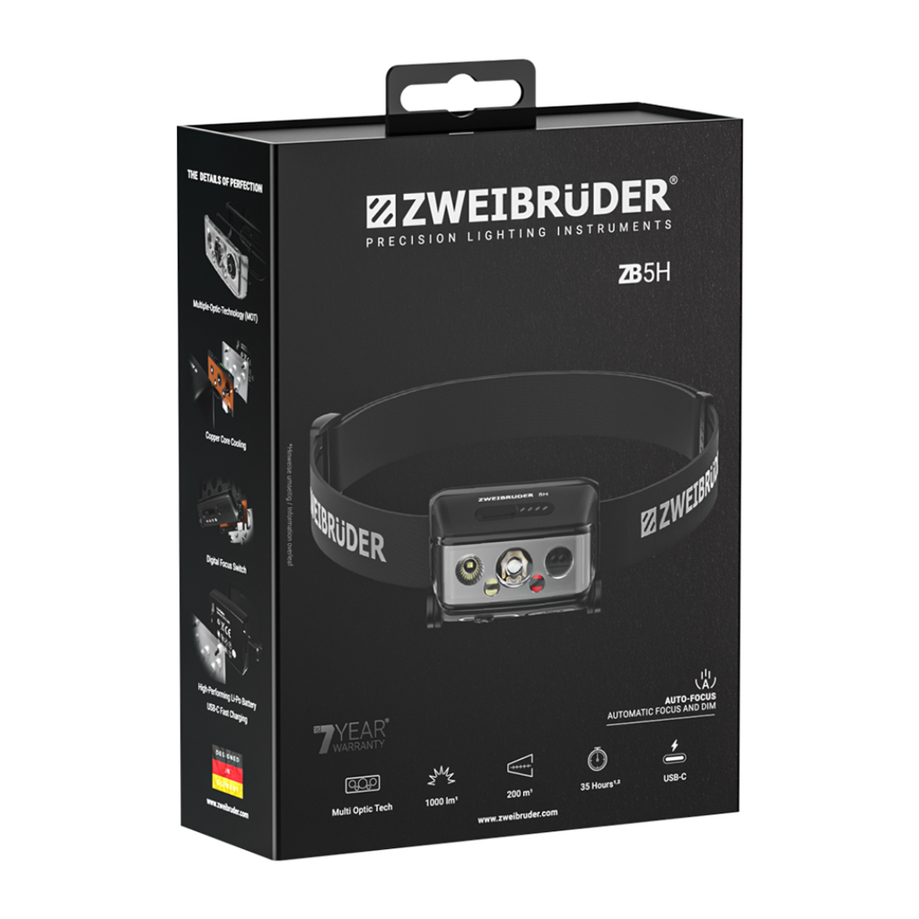 Zweibruder ZB5H 1000lm Headlight