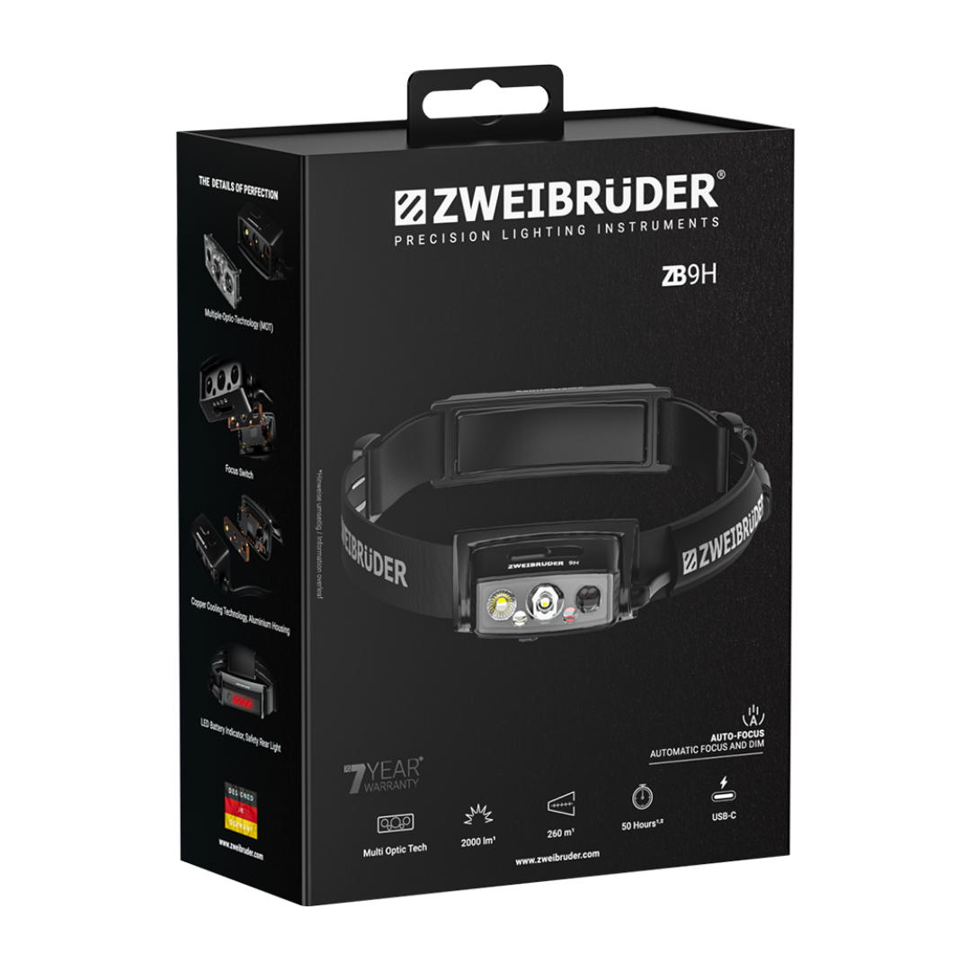 Zweibruder ZB9H 2000lm Headlight